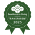 Excellence in Giving - Certified Transparent